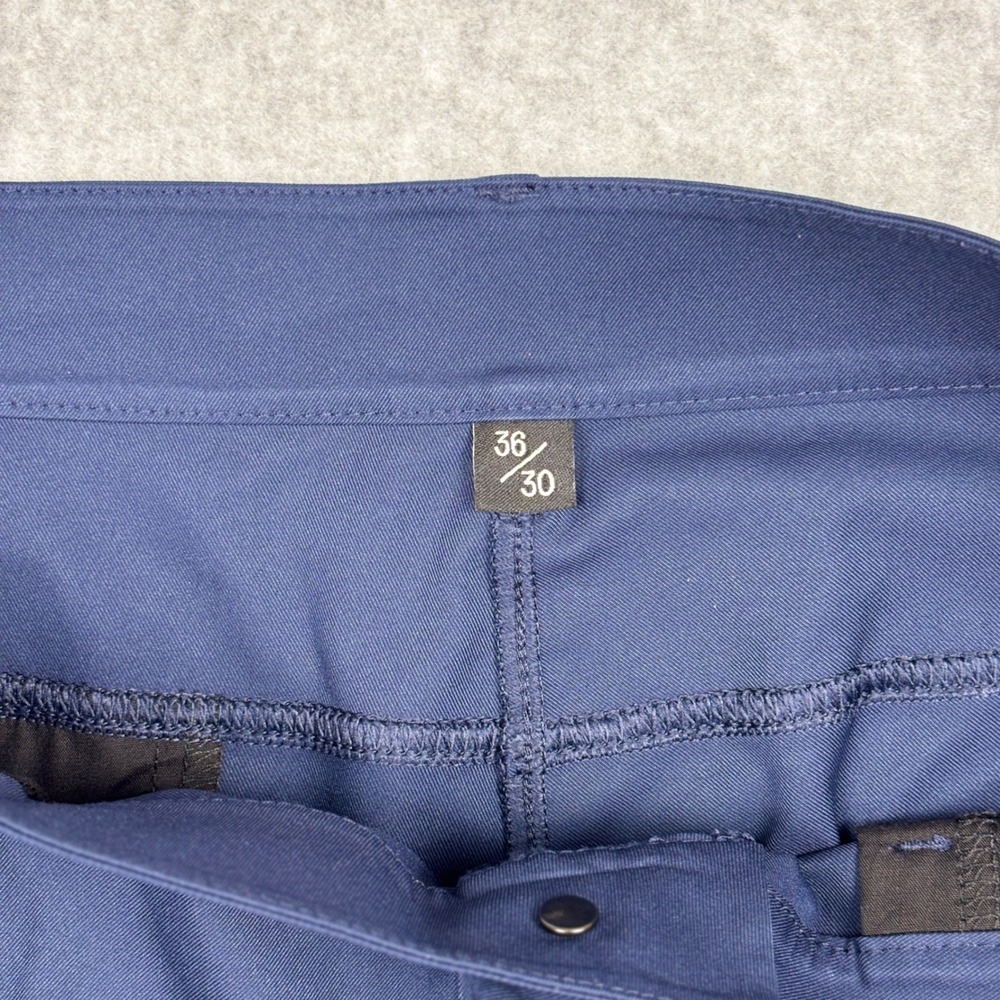 Public Rec Workday 2.0 Pants Mens 36x30 Navy Blue Performance Trousers - Picture 6 of 10